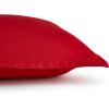 imageAmazon Basics 2 Piece Microfiber Kids Comforter and Pillow Sham Set All Seasons Twin Red SolidTwin