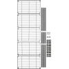 imageAmazon Basics 2Shelf Stackable Storage 133quot D x 232quot W x 222quot H BlackBlack