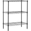 imageAmazon Basics 2Shelf Stackable Storage 133quot D x 232quot W x 222quot H BlackBlack