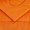 imageAmazon Basics 3 Piece Microfiber Kids Comforter and Pillow Sham Set FullQueen Red SolidBright Orange