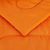 imageAmazon Basics 3 Piece Microfiber Kids Comforter and Pillow Sham Set FullQueen Red SolidBright Orange