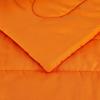 imageAmazon Basics 3 Piece Microfiber Kids Comforter and Pillow Sham Set FullQueen Red SolidBright Orange