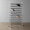 imageAmazon Basics 50Pair Shoe Rack Organizer Chrome 358 x 146 x 595 inches