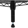 imageAmazon Basics 5Shelf Adjustable Heavy Duty Steel Wire Rack Storage Shelving Organizer for Kitchen Garage 36quot L x 14quot W x 72quot H BlackBlack
