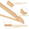 imageAmazon Basics Durable Wooden Suit Clothes Hangers  Cherry 20PackNatural