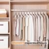imageAmazon Basics Durable Wooden Suit Clothes Hangers  Cherry 20PackWhite