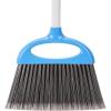 imageAmazon Basics Dustpan Broom Set with Easy Assembly and Long Handle Blue and White