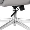 imageAmazon Basics Executive Desk Chair with Easy Assembly 275lb Capacity Oversized Cushion 2913quotD x 252quotW x 4311quotH Grey Bonded LeatherGrey
