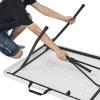 imageAmazon Basics Heavy Duty Portable Folding Table 6 ft with Carrying Handle Indoor ampamp Outdoor WhiteWhite