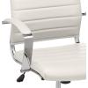 imageAmazon Basics HighBack Swivel Desk Chair Ergonomic Ribbed Faux Leather Upholstery Lumbar Support Home Modern Style Brick Red 2475quotD x 2325quotW x 4525quotHStunning White