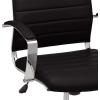 imageAmazon Basics HighBack Swivel Desk Chair Ergonomic Ribbed Faux Leather Upholstery Lumbar Support Home Modern Style Brick Red 2475quotD x 2325quotW x 4525quotHBlack