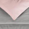 imageAmazon Basics Kids 3 Piece Cotton Reversible Comforter Set with Sham USTCP Certified Cotton FullQueen Unicorns and RainbowsCandy Pink and Grey