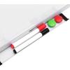 imageAmazon Basics Magnetic White Board with Pen Tray Dry Erase Board Aluminum Trim 354quot x 236quot354 x 236