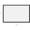 imageAmazon Basics Magnetic WhiteboardDry Erase Board 36 x 48inch Aluminum Frame SilverWhiteBlackWhite