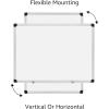 imageAmazon Basics Magnetic WhiteboardDry Erase Board 36 x 48inch Aluminum Frame SilverWhiteSilverWhite