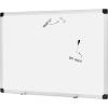 imageAmazon Basics Magnetic WhiteboardDry Erase Board 36 x 48inch Aluminum Frame SilverWhiteSilverWhite