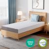 imageAmazon Basics Memory Foam Mattress Medium Firm 10 Inch Twin WhiteGreyFull