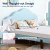 imageAmazon Basics Memory Foam Mattress Medium Firm 10 Inch Twin WhiteGreyFull