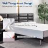 imageAmazon Basics Memory Foam Mattress Medium Firm 10 Inch Twin WhiteGreyFull