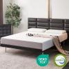 imageAmazon Basics Memory Foam Mattress Medium Firm 10 Inch Twin WhiteGreyKing