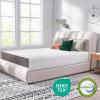 imageAmazon Basics Memory Foam Mattress Medium Firm 10 Inch Twin WhiteGreyKing