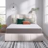 imageAmazon Basics Memory Foam Mattress Medium Firm 10 Inch Twin WhiteGreyQueen