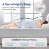 imageAmazon Basics Memory Foam Mattress Medium Firm 10 Inch Twin WhiteGreyTwin