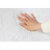 imageAmazon Basics Memory Foam Mattress Medium Firm Cooling Gel Full Size Mattress CertiPURUS Certified Foam 75 x 54 x 10 inches WhiteGrayQueen