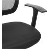 imageAmazon Basics Mesh MidBack AdjustableHeight 360Degree Swivel Office Desk Chair with Armrests Lumbar Support and Easy to Assemble Black
