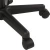 imageAmazon Basics MidBack Mesh Office Drafting Chair Stool with Adjustable Footrest FlipUp Arms BlackNo Arms