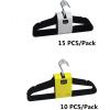 imageAmazon Basics Slim Velvet NonSlip SpaceSaving Suit Clothes Hangers Pack of 100 IvoryBeigeBlack