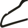 imageAmazon Basics Slim Velvet NonSlip SpaceSaving Suit Clothes Hangers Pack of 100 IvoryBeigeBlackRose Gold