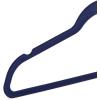 imageAmazon Basics Slim Velvet NonSlip SpaceSaving Suit Clothes Hangers Pack of 100 IvoryBeigeNavy BlueSilver