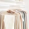 imageAmazon Basics Slim Velvet NonSlip Suit Clothes Hangers Pack of 50 Blush PinkRose GoldBlush PinkRose Gold