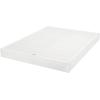 imageAmazon Basics Smart Box Spring Bed Base 5Inch Height Mattress Foundation ToolFree Easy Assembly Queen 79quotL x 595quotW x 5quotH WhiteKing79L x 755W