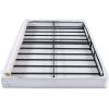 imageAmazon Basics Smart Box Spring Bed Base 5Inch Height Mattress Foundation ToolFree Easy Assembly Queen 79quotL x 595quotW x 5quotH WhiteTwin74L x 38W
