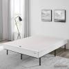 imageAmazon Basics Smart Box Spring Bed Base 5Inch Height Mattress Foundation ToolFree Easy Assembly Queen 79quotL x 595quotW x 5quotH WhiteTwin74L x 38W