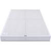 imageAmazon Basics Smart Box Spring Bed Base 5Inch Height Mattress Foundation ToolFree Easy Assembly Queen 79quotL x 595quotW x 5quotH WhiteTwin74L x 38W