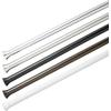 imageAmazon Basics Tension Curtain Rod Adjustable 5490quot Width  White Classic FinialBronze