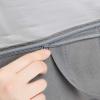 imageAmazon Basics Under Bed Fabric Zipper Blanket Storage Container Bags with Window and Handles 2Pack 18 x 42 x 6 inches Gray302 x 20 x 57