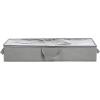 imageAmazon Basics Under Bed Fabric Zipper Blanket Storage Container Bags with Window and Handles 2Pack 18 x 42 x 6 inches Gray302 x 20 x 57