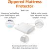 imageAmazon Basics Zippered Mattress Encasement  Waterproof ampamp Bed Bug Proof FullEncasement