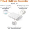 imageAmazon Basics Zippered Mattress Encasement  Waterproof ampamp Bed Bug Proof FullProtector