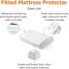imageAmazon Basics Zippered Mattress Encasement  Waterproof ampamp Bed Bug Proof FullProtector