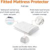 imageAmazon Basics Zippered Mattress Encasement  Waterproof ampamp Bed Bug Proof FullProtector