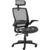 imageAmazon Basics Ergonomic HighBack Desk Chair Comfortable FlipUp Armrests Contoured Mesh Seat Swivel Black 255quotD x 2625quotW x 4925quotHBlack