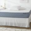imageAmazon Basics Memory Foam Mattress Medium Firm Cooling Gel Full Size Mattress CertiPURUS Certified Foam 75 x 54 x 10 inches WhiteGrayFull