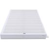 imageAmazon Basics Smart Box Spring Bed Base 5Inch Height Mattress Foundation ToolFree Easy Assembly Queen 79quotL x 595quotW x 5quotH WhiteCalifornia King83L x 71 W