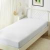 imageAmazon Basics Zippered Mattress Encasement  Waterproof ampamp Bed Bug Proof FullEncasement