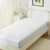 imageAmazon Basics Zippered Mattress Encasement  Waterproof ampamp Bed Bug Proof FullProtector